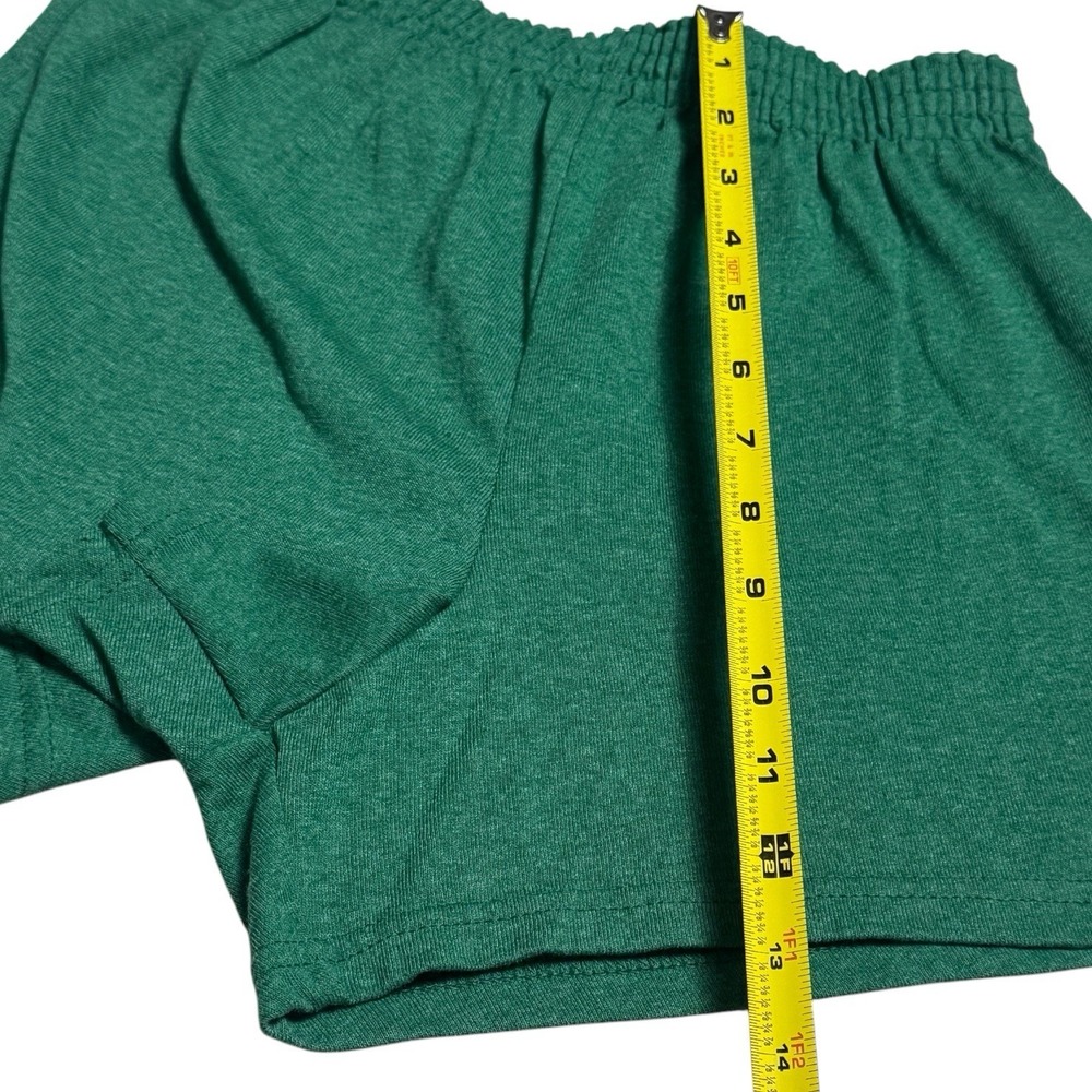Soffe Short Shorts Juniper Green Poly/Cotton Blend Comfort Stretch Junior's M - Picture 9 of 10